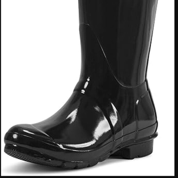 Hunter Original Tall Gloss Rain Boots - Women's sz 7 - Picture 9 of 9